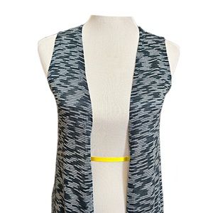 LuLaRoe Joy Size XS Long Sweater Vest Duster